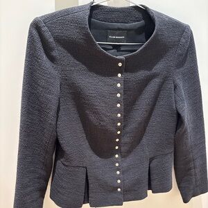 Club Monaco black Blazer peplum